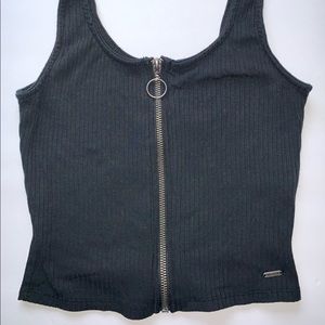 Black tank top from hollister